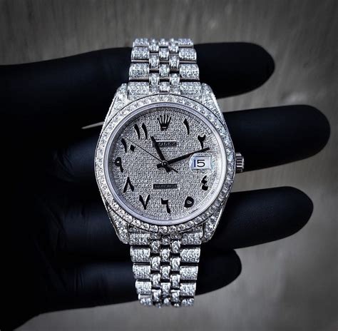 rolex watches diamond|Rolex full diamond watch price.